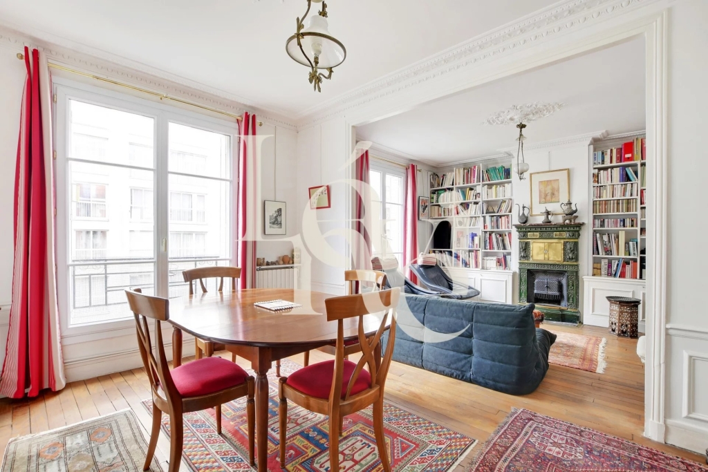 Appartement familial – 4 pièces – 78 m² –  Parc des Buttes-Chaumont – 75019 Paris
