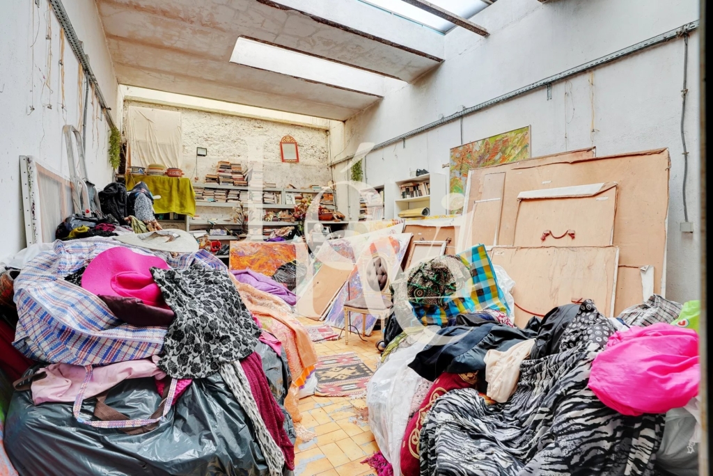 Loft atypique avec terrasse / Métro Simplon