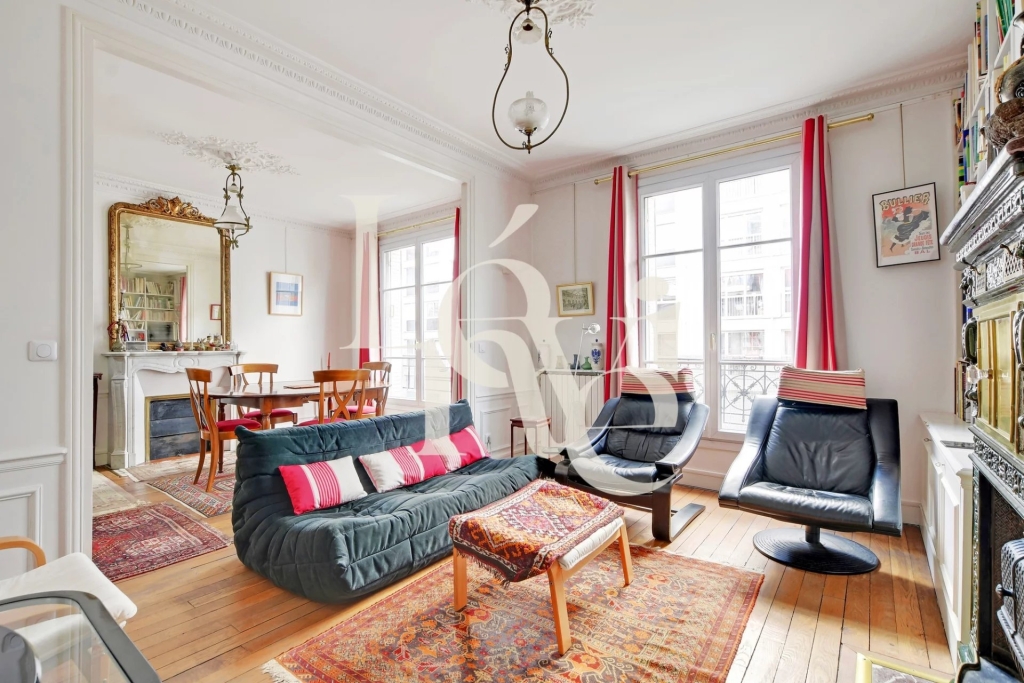 Appartement familial – 4 pièces – 78 m² –  Parc des Buttes-Chaumont – 75019 Paris