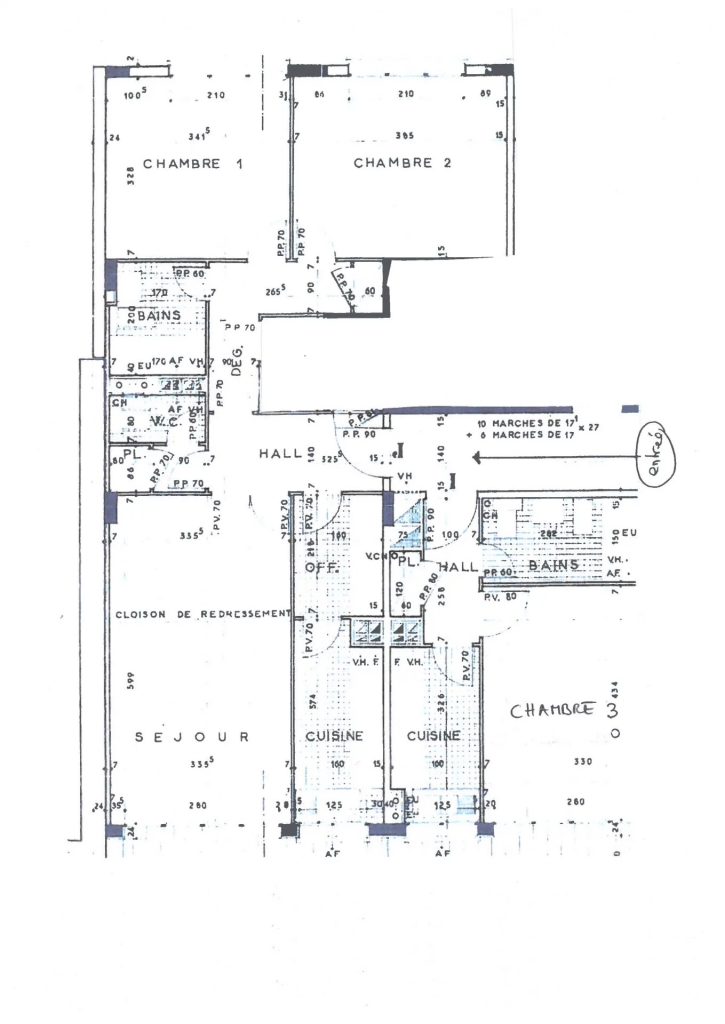 Appartement – 4 pièces – 100m²
