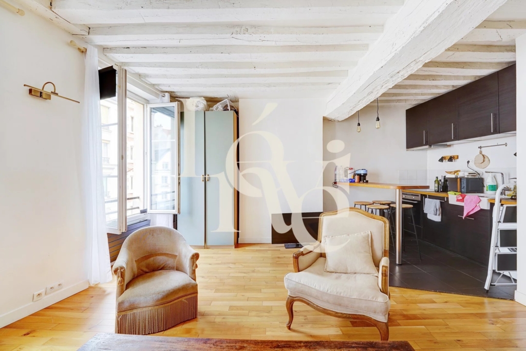 Appartement 2 pièces – Place de la Contrescarpe