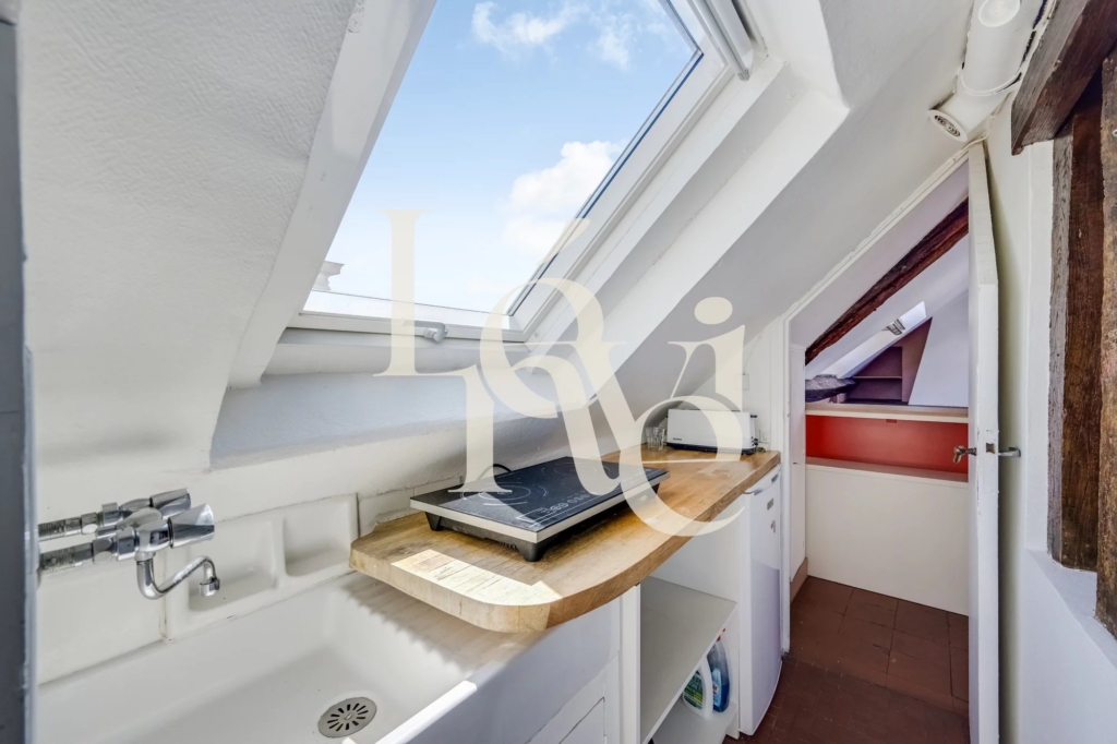 Studio de 24m2 avec vue Panthéon – Sectorisation Lycée Henri-IV