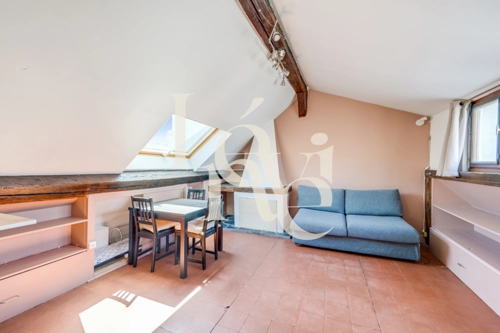 Studio de 24m2 avec vue Panthéon – Sectorisation Lycée Henri-IV