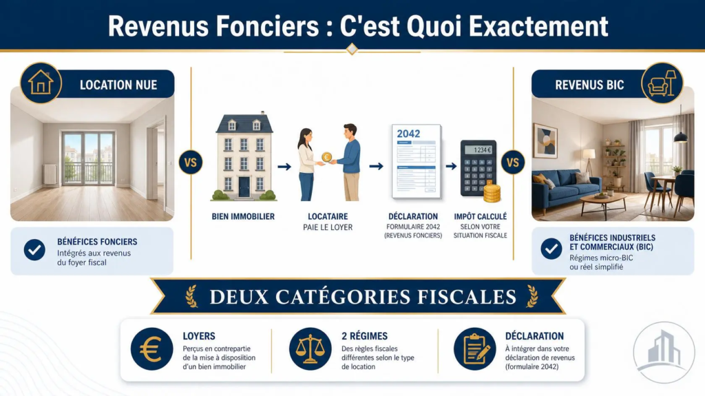 Revenus fonciers : c'est quoi exactement définition complète | Lévine Immobilier
