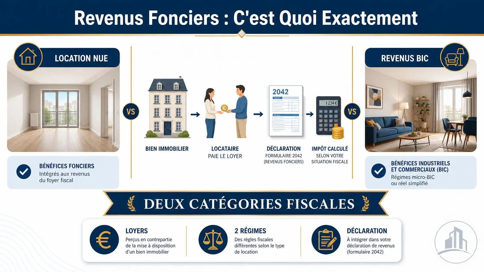 Revenus fonciers : c&rsquo;est quoi exactement définition complète