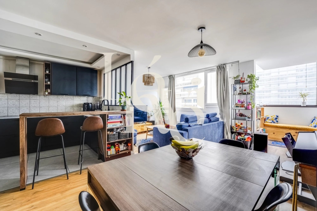 Appartement – 3 pièces – 70,20m2 – Jeanne d&rsquo;Arc – 75013 Paris